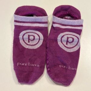 Pure barre socks.   Small.   Only worn once.
